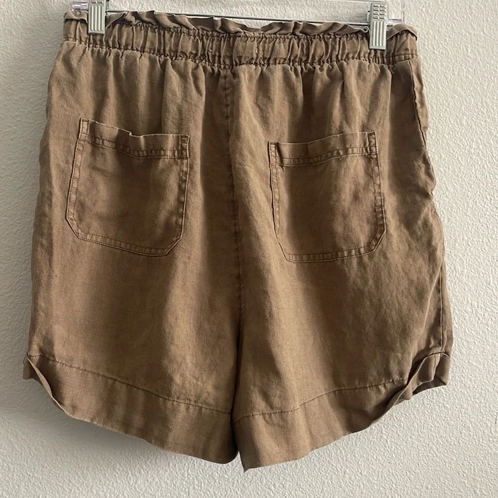 C&C California Women’s Linen Boho Shorts Size Medium - Picture 3 of 6